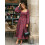 (M, Red) Robe longue d'automne occasions quotidiennes. 6