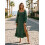 (M, Green) Robe longue d'automne occasions quotidiennes. 7