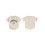 (3-6 Months, White) Tutina estiva per corte. Casual. 2