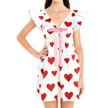 (S, White) Robe courte à ou pro