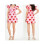 (M, Pink) Robe courte à ou pro 2