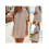 (L, Mixed Color) Robe mini à sorties décontractées. 2