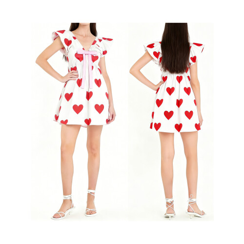 (L, White) Robe courte à ou pro 1