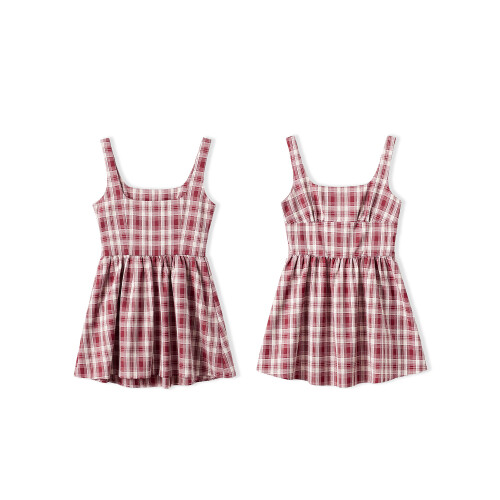 (M, Burgundy) Robe mini sans les fêtes. 1