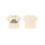 (18-24 Months, Beige) Magliette per bambine alla moda. 2