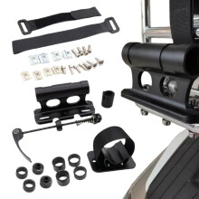 Bike Fork Mount with Secure NonSlip Support Block for Car SUV Transport and Home Storage