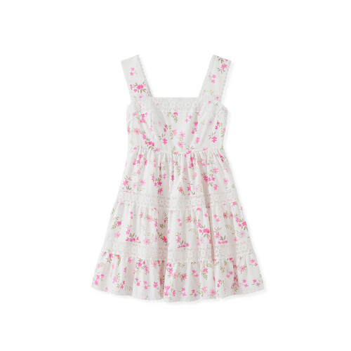(L, White) Robe mini débardeur les voyages.