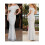 (M, White) Robe longue à en club. 2