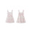 (L, White) Robe mini débardeur les voyages. 2