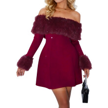 (M, Multicolor) Robe d'automne pour en peluche.