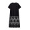 (XL, Black) Dámské šaty s krajkový patchwork. 6