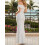 (M, White) Robe longue à en club. 6