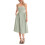 (M, Green) Robe midi d'été décolleté plongeant. 4