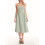 (M, Green) Robe midi d'été décolleté plongeant. 9