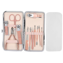 Esalta i tuoi rituali di bellezza con questo set per manicure con tagliaunghie in acciaio inossidabile. Il tuo alleato ideale per la cura personale,