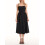(L, Black) Robe midi d'été décolleté plongeant. 7