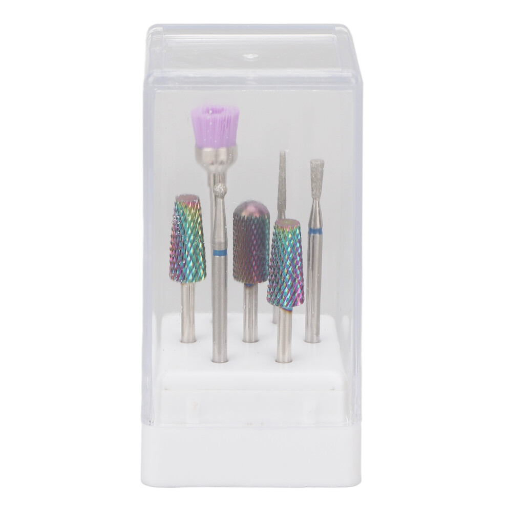 Artisan's Choice, Nail Drill Bits For Unmatched Precision, Smoothing And Grinding, Stainless Steel, 7 Shapes, Cuticle Tools, Safety Ensured, Your