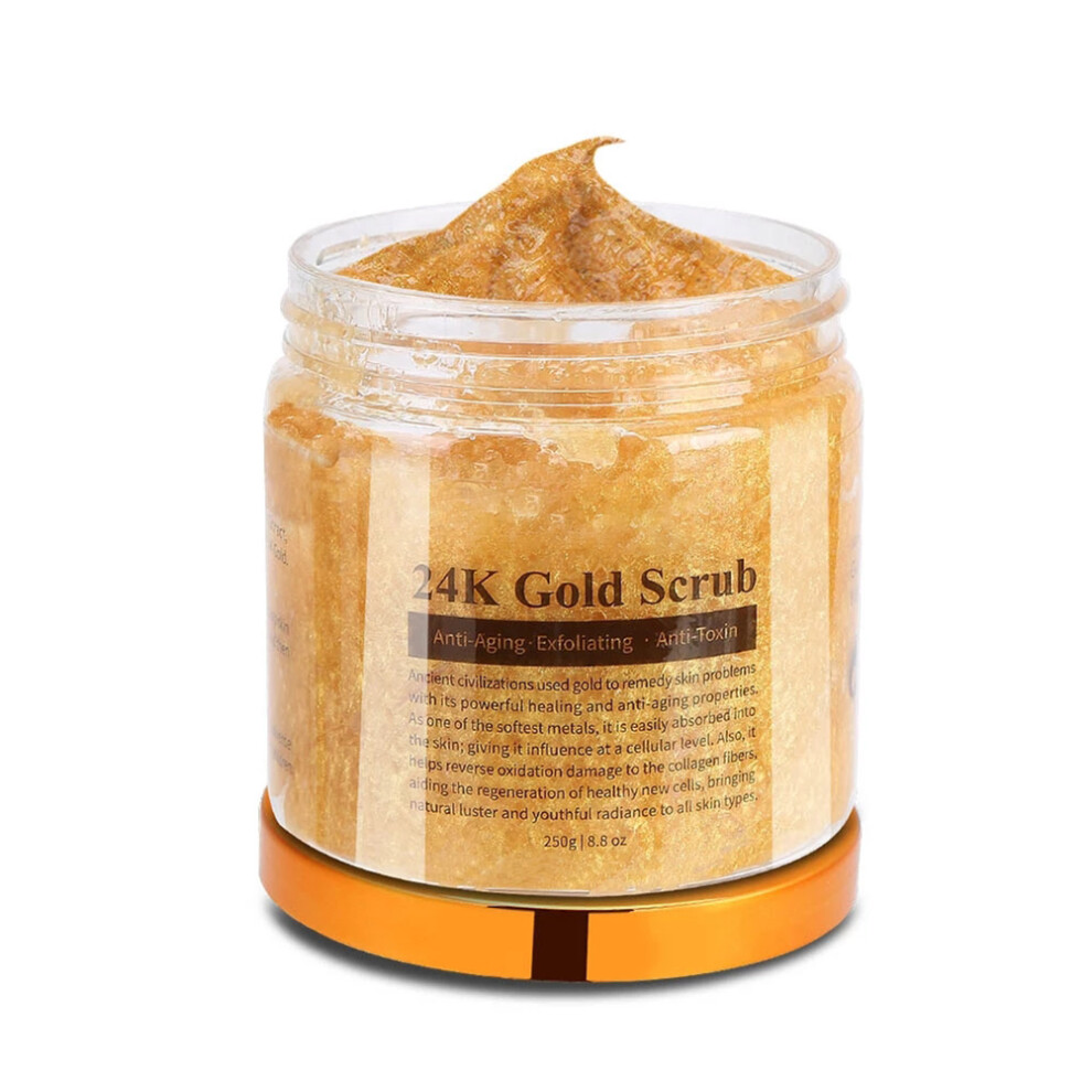 Exfoliating Body Scrub With Natural Ingredients Deep Cleansing Pore Impurity Removal Fine Grinding Process Skincare Moisturizing Fructose Dead Sea