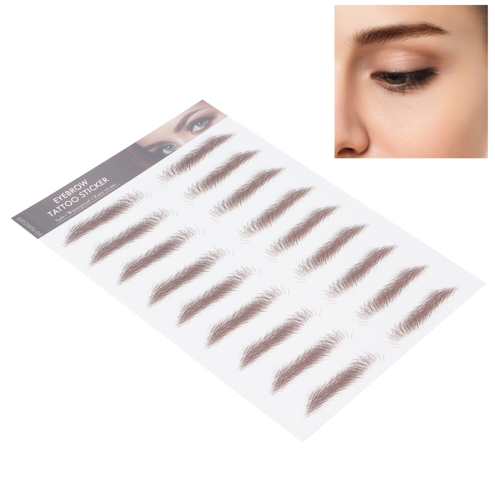Eco-Friendly Waterproof Eyebrow Tattoos - Lasts Up to 7 Days