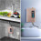 Compact Tankless Water Heater for On-Demand Use, Compact and Space-saving Installation with Automatic Shutdown Protection, High Efficiency Heating 3