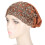 Bonnet décontracté en dentelle ornée de perles marron taille unique 7
