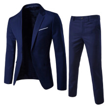 Suit Jacket For Men Single Breasted, Single Breasted Notched Lapel Blazer with Solid Color and Breathable Material, Slim Fit Adjustable Lapel Design