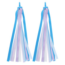 Colorful Streamers for Bike Handlebars Kids Scooters Tassel Ribbons Decorative Accessories Durable Lightweight Easy Install Gift for Boys Girls (2PCS)