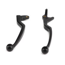 Motorcycle Clutch Brake Levers 1 Pair Aluminum Alloy Compatible With Suzuki GN125 125cc