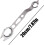 Double Head Crusher Wrench 4Claw Removal Tool, Professional Disassembly, Adjustable Tool For Machine 3