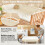 Baby Crib Bumper with Breathable Mesh Padding, Soft Cotton Cot Bed Rail Protector 200x28cm 5