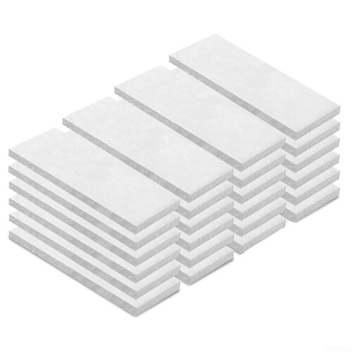 Table  Firepit Ceramic Wool Sponge Replacement Parts For Bioethanol Fireplaces 8x12 Inch Size Safe Use