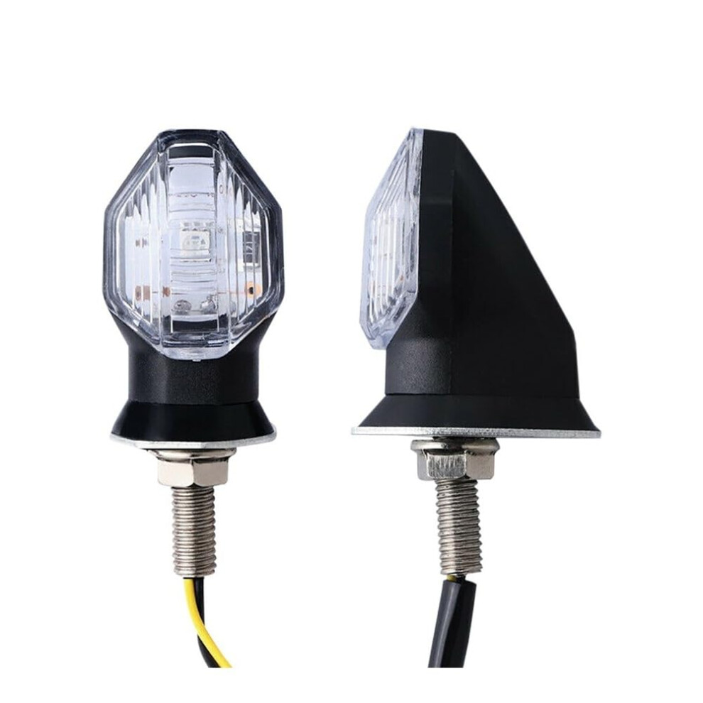 2Pcs Mini Motorcycle Led Tail With Turn Signal Lamp For Enhanced Rear Visibility Light 9199774375740