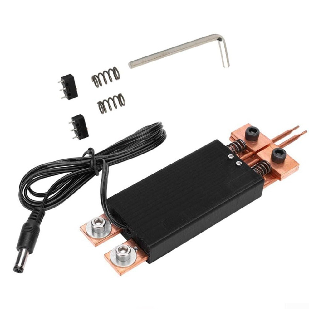 Dc 412V Handheld Spot Welder Pen Battery Welding Accessory Brass Construction Double Spring Handle 9199774375771