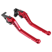 Motorcycle Brake Clutch Lever For Suzuki Hayabusa GSXR1300 GSX 1300R 2022 2023 Adjustable Long Red Handles