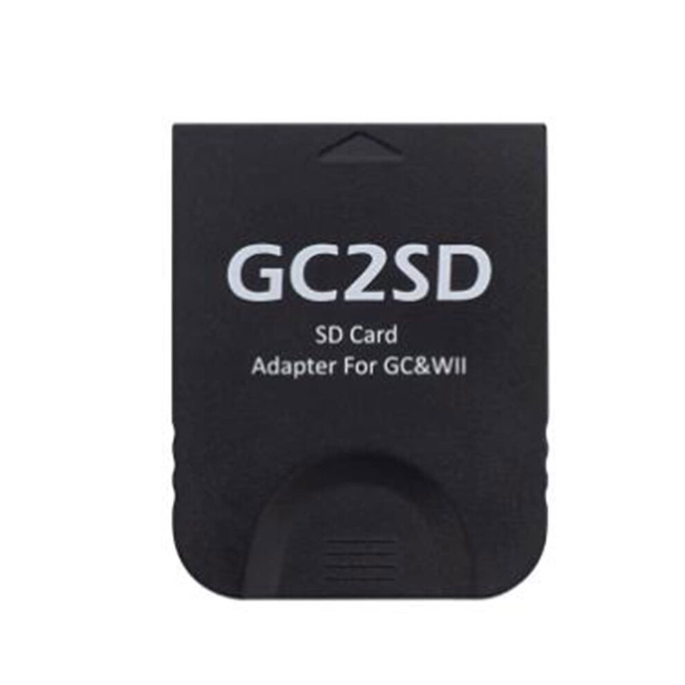 Tf Card Reader Gc2sd Memory Card Adapter Micro Sd Card Reader For Nintendo Gamecube And Wii Console Black 9199774375955