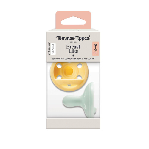 Tommee Tippee Tommee Tippee Breast-Like Dummies, Skin-Like Textu
