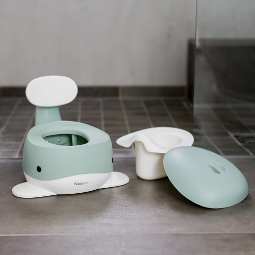 Kindsgut Potty Training Toilet in Whale Design, De 2