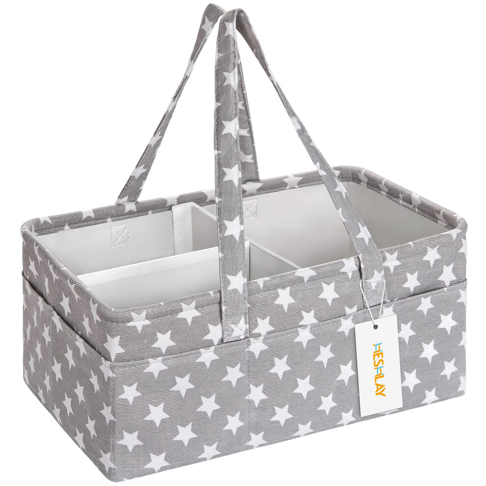 Nappy Caddy - Sturdy Baby Diaper Organiser Heshlay