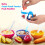 Baby Fruit Feeder JUYOO Weaning Dummies Set Includ 3