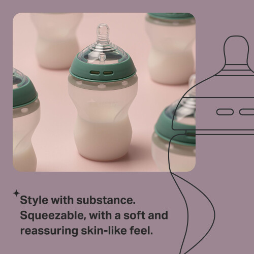 Tommee Tippee Tommee Tippee Natural Start Silicone Baby Bottles 2