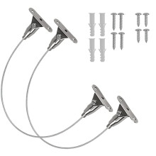 Furniture Anti-Tip Straps - Steel Cables Furniture