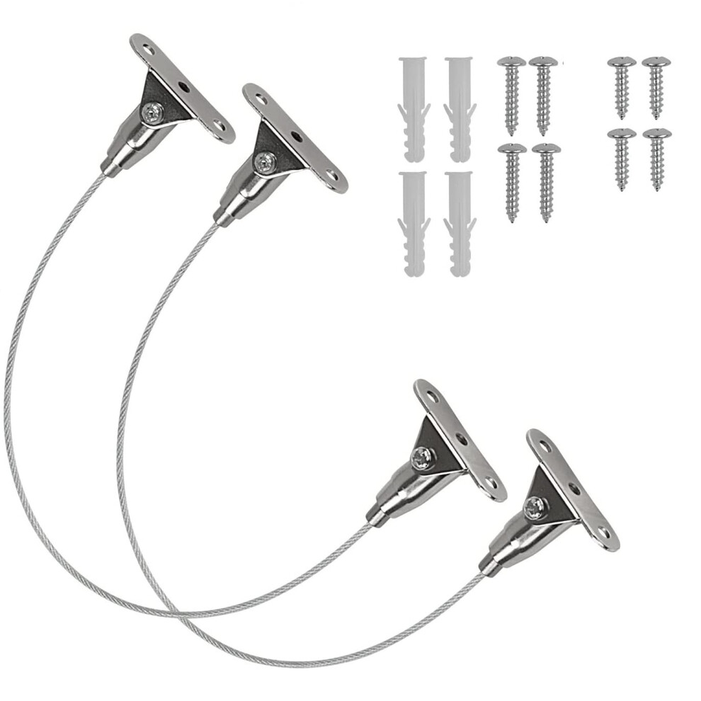 Yunxiasw Furniture Anti-Tip Straps - Steel Cables Furniture
