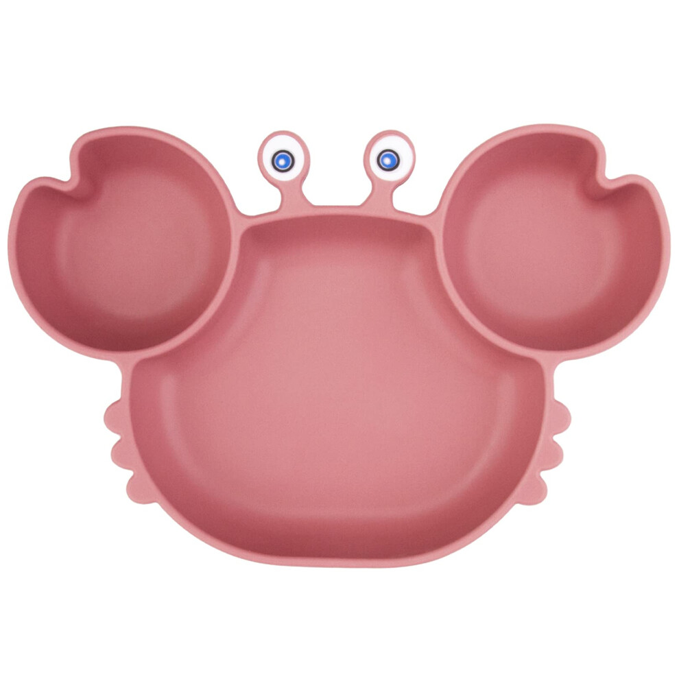 Baby Plate Silicone Suction Toddler Plates, Divide Lightening
