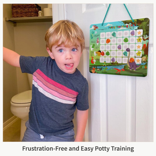 Potty Training Chart with 35 Stickers, 3 Reminder 1