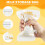 60 Pcs 250ml Breast Milk Storage Bags with Scale a 4