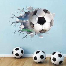 TOARTi 3D Football Wall Stickers,Football Stickers