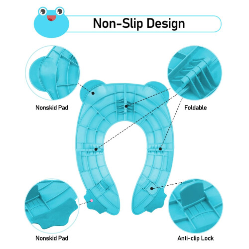 Pejoye Folding Potty Training Seat for Kids, Folda 1