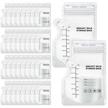 150 Pcs Breast Milk Storage Bags, 250ml Disposable