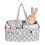 Baby Nappy Caddy - Nursery Storage Bin and Car Org 1
