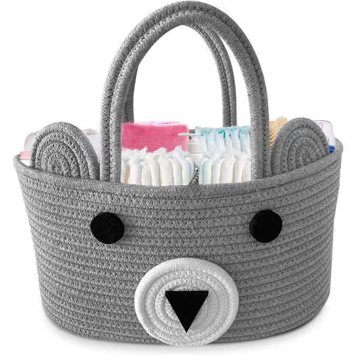 THE SHOPPE Baby Nappy Caddy - Nappy Caddy Organize